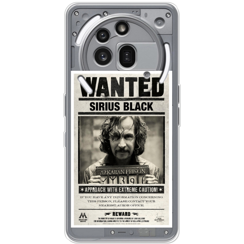 Прозорий чохол BoxFace Nothing Phone (3a) Pro Sirius Black
