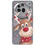 Прозорий чохол BoxFace Nothing Phone (3a) Pro Winter Deer
