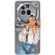 Прозорий чохол BoxFace Nothing Phone (3a) Pro Live The Moment