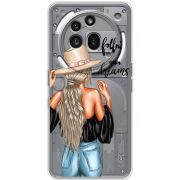 Прозорий чохол BoxFace Nothing Phone (3a) Pro Follow Your Dreams