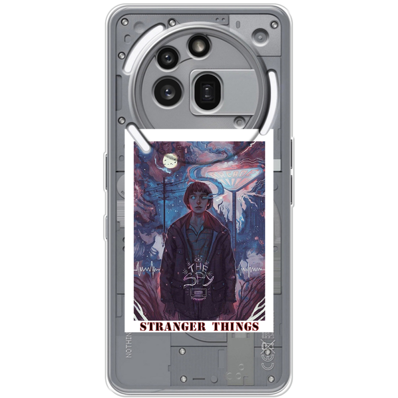 Прозорий чохол BoxFace Nothing Phone (3a) Pro Stranger Things