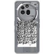 Прозорий чохол BoxFace Nothing Phone (3a) Pro Blah Blah