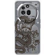 Прозорий чохол BoxFace Nothing Phone (3a) Pro Chinese Dragon