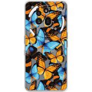 Прозорий чохол BoxFace Nothing Phone (3a) Pro Butterfly Morpho