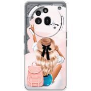 Прозорий чохол BoxFace Nothing Phone (3a) Pro Travel Girl