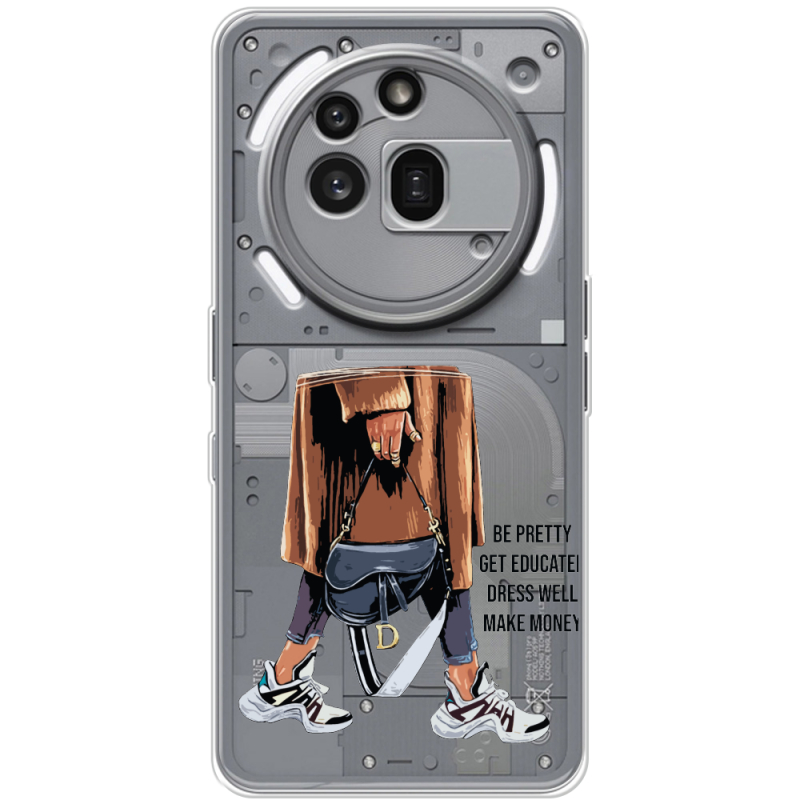 Прозорий чохол BoxFace Nothing Phone (3a) Pro Motivation