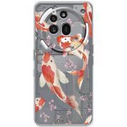 Прозорий чохол BoxFace Nothing Phone (3a) Pro Japanese Koi Fish