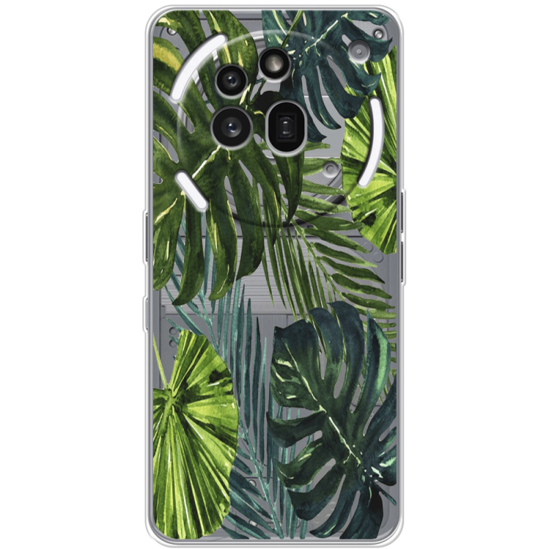 Прозорий чохол BoxFace Nothing Phone (3a) Pro Palm Tree