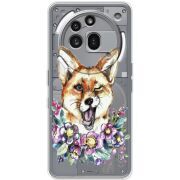 Прозорий чохол BoxFace Nothing Phone (3a) Pro Winking Fox