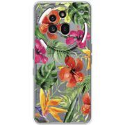 Прозорий чохол BoxFace Nothing Phone (3a) Pro Tropical Flowers
