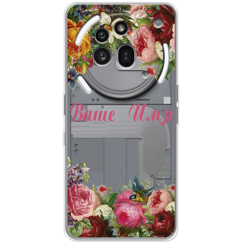 Прозорий чохол BoxFace Nothing Phone (3a) Pro Именной