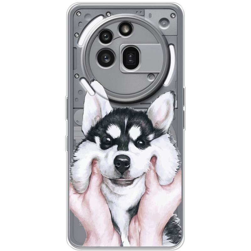 Прозорий чохол BoxFace Nothing Phone (3a) Pro Husky