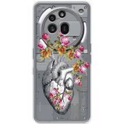 Чохол зі стразами Nothing Phone (3a) Pro Heart