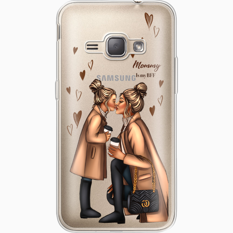 Прозрачный чехол Uprint Samsung J120H Galaxy J1 2016 Mommy Is My BFF