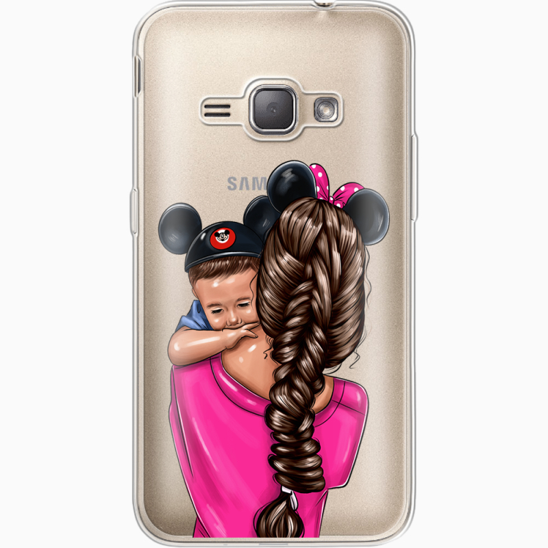 Прозрачный чехол Uprint Samsung J120H Galaxy J1 2016 Mouse Mommy