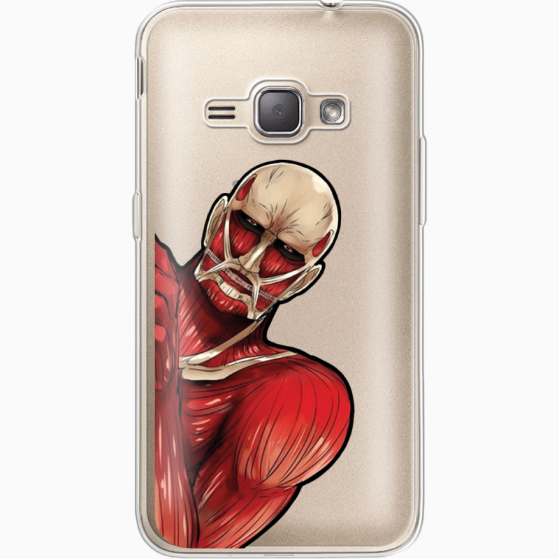 Прозрачный чехол Uprint Samsung J120H Galaxy J1 2016 Титан