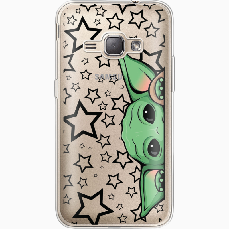 Прозрачный чехол Uprint Samsung J120H Galaxy J1 2016 Baby Yoda