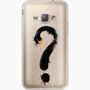 Прозрачный чехол Uprint Samsung J120H Galaxy J1 2016 Swan question