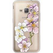 Прозрачный чехол Uprint Samsung J120H Galaxy J1 2016 Cherry Blossom