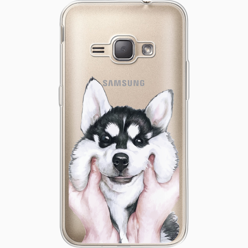 Прозрачный чехол Uprint Samsung J120H Galaxy J1 2016 Husky