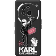 Чорний чохол BoxFace Nothing Phone (3a) Pro For Karl