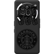 Чорний чохол BoxFace Nothing Phone (3a) Pro Black Coffee
