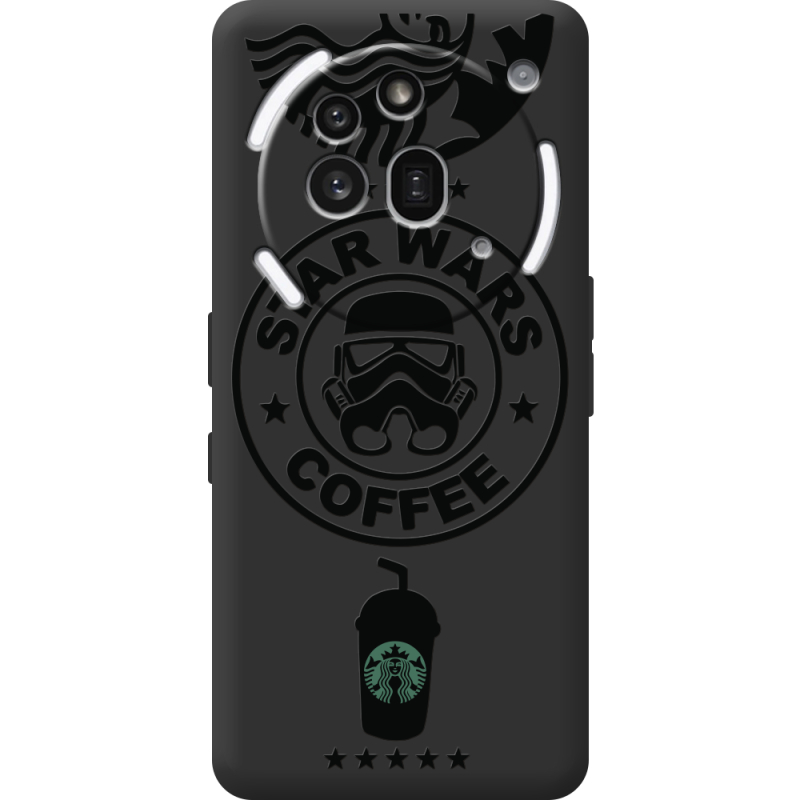 Чорний чохол BoxFace Nothing Phone (3a) Pro Dark Coffee