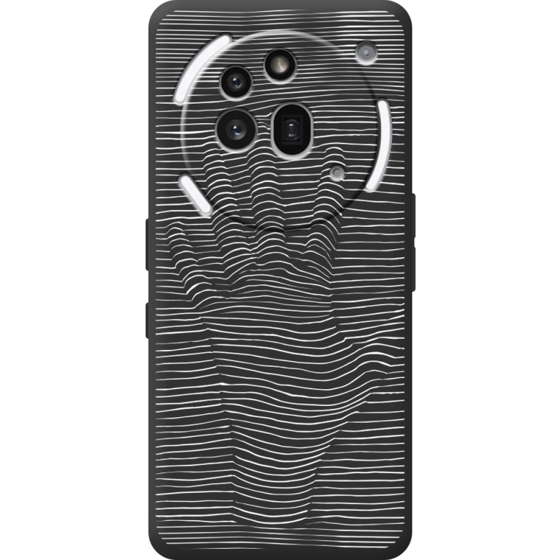 Чорний чохол BoxFace Nothing Phone (3a) Pro Optical Hand