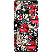 Чорний чохол BoxFace Nothing Phone (3a) Pro Rock Graffiti