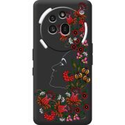 Чорний чохол BoxFace Nothing Phone (3a) Pro 3D Ukrainian Muse