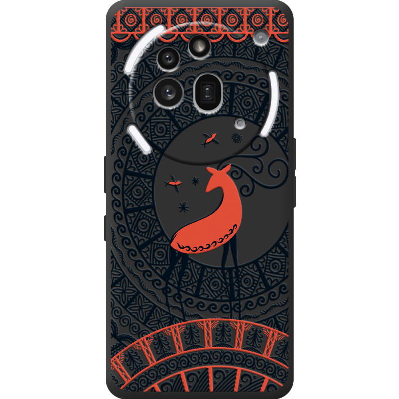 Чорний чохол BoxFace Nothing Phone (3a) Pro Ornament