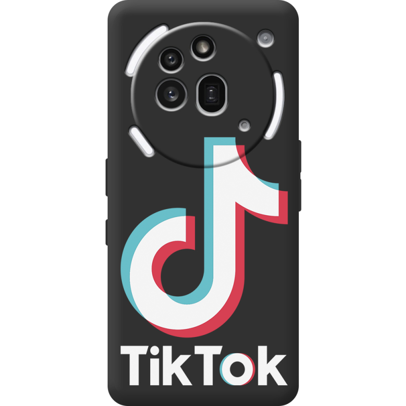 Чорний чохол BoxFace Nothing Phone (3a) Pro Tik Tok