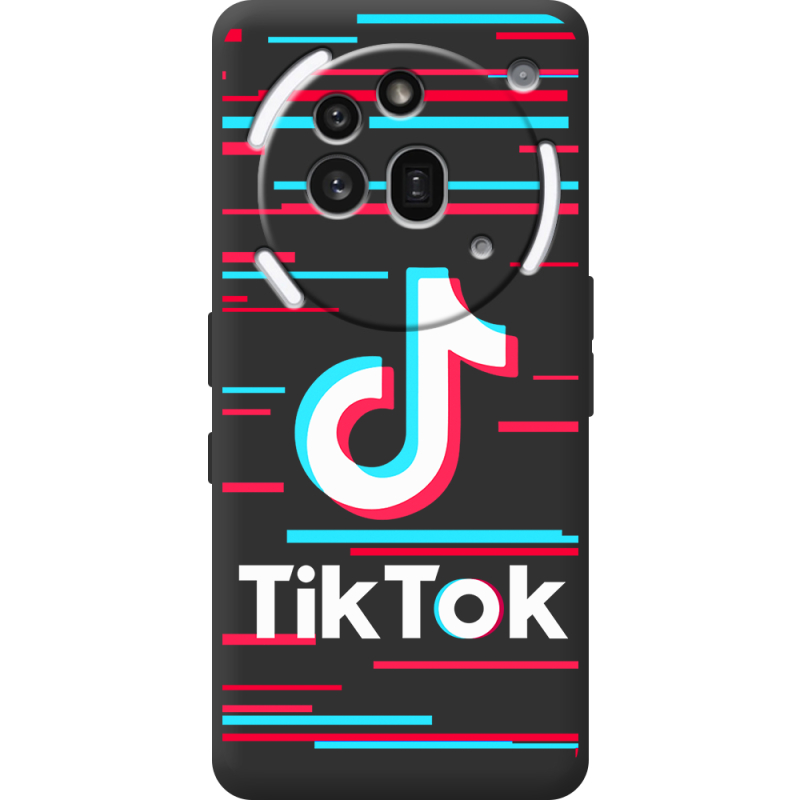 Чорний чохол BoxFace Nothing Phone (3a) Pro Tik Tok