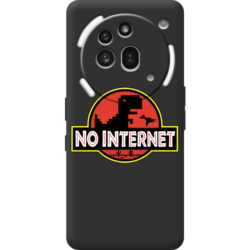 Чорний чохол BoxFace Nothing Phone (3a) Pro No Internet