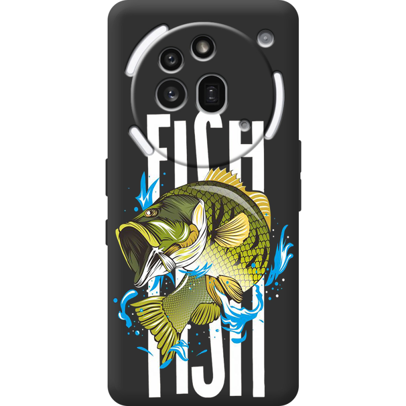 Чорний чохол BoxFace Nothing Phone (3a) Pro Fish