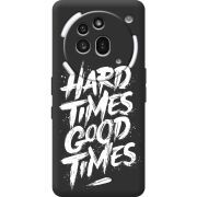 Чорний чохол BoxFace Nothing Phone (3a) Pro Hard Times Good Times