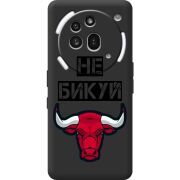 Чорний чохол BoxFace Nothing Phone (3a) Pro Не Бикуй
