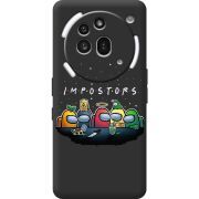 Чорний чохол BoxFace Nothing Phone (3a) Pro Among Us Impostors