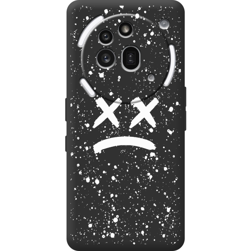 Чорний чохол BoxFace Nothing Phone (3a) Pro Sad Way