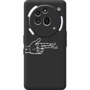 Чорний чохол BoxFace Nothing Phone (3a) Pro Pew Pew