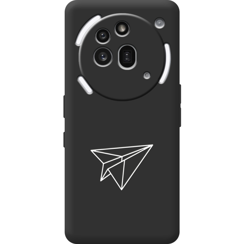 Чорний чохол BoxFace Nothing Phone (3a) Pro Paper Plane