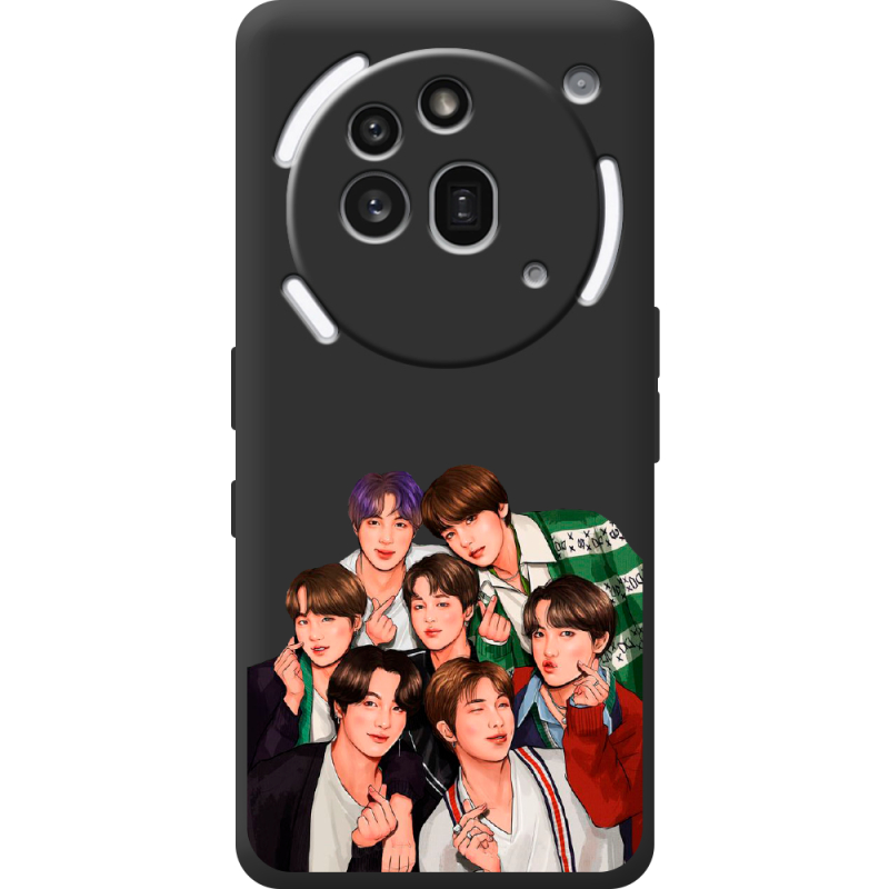 Чорний чохол BoxFace Nothing Phone (3a) Pro BTS