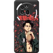 Чорний чохол BoxFace Nothing Phone (3a) Pro Атака Титанов Леви