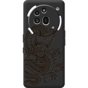 Чорний чохол BoxFace Nothing Phone (3a) Pro Chinese Dragon