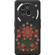 Чорний чохол BoxFace Nothing Phone (3a) Pro Ukrainian Ornament