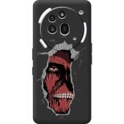 Чорний чохол BoxFace Nothing Phone (3a) Pro Нападение на Титана