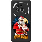 Чорний чохол BoxFace Nothing Phone (3a) Pro Cool Santa