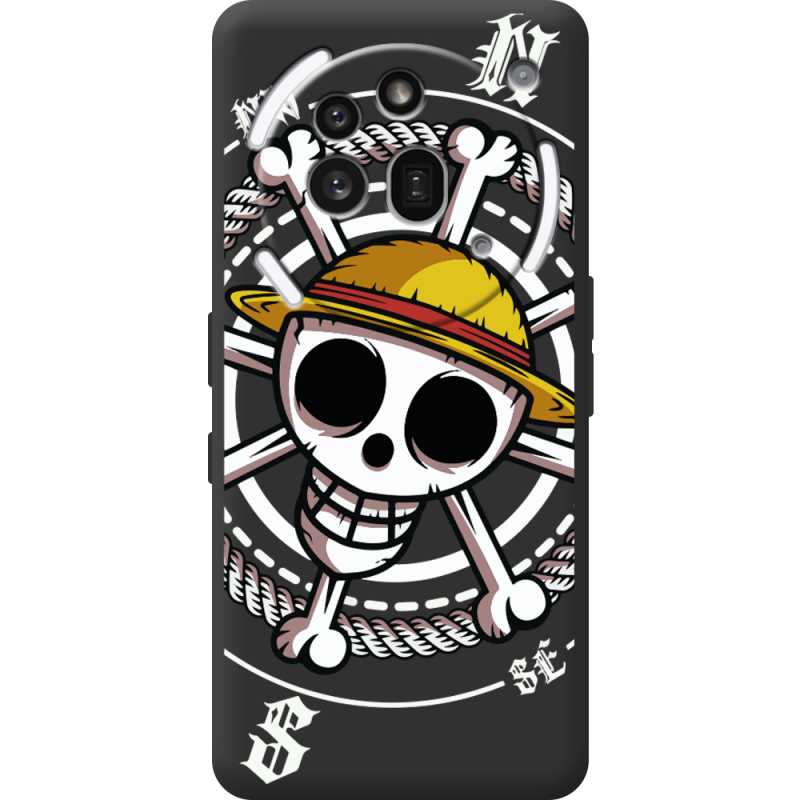 Чорний чохол BoxFace Nothing Phone (3a) Pro One Piece Компас