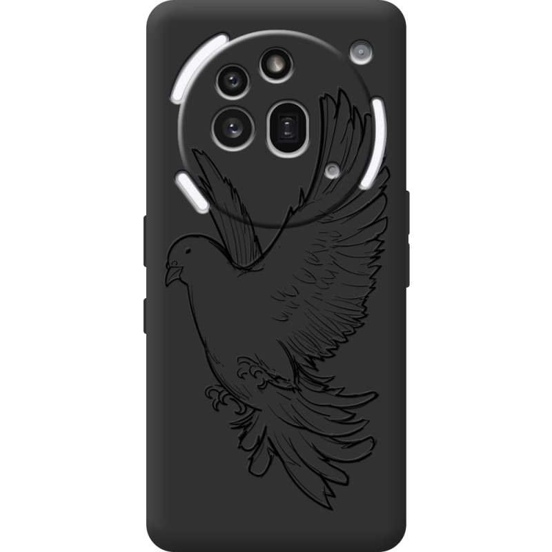 Чорний чохол BoxFace Nothing Phone (3a) Pro Dove