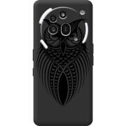 Чорний чохол BoxFace Nothing Phone (3a) Pro Owl